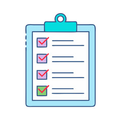 task list icon, task list vector illustration-simple illustration of task list, perfect for task list logos and icons