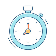 timer icon, timer vector illustration-simple illustration of timer, perfect for timer logos and icons