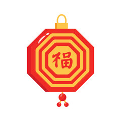 An amazing icon of chinese new year symbol in modern style