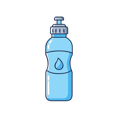 water bottle icon, water bottle vector illustration-simple illustration of water bottle, perfect for water bottle logos and icons