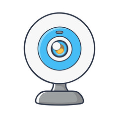 webcam icon, webcam vector illustration-simple illustration of webcam, perfect for webcam logos and icons