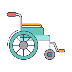 wheelchair icon, wheelchair vector illustration-simple illustration of wheelchair, perfect for wheelchair logos and icons