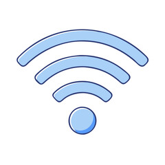 wi fi icon, wi fi vector illustration-simple illustration of wi fi, perfect for wi fi logos and icons