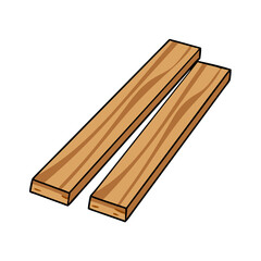 wood planks icon, wood planks vector illustration-simple illustration of wood planks, perfect for wood planks logos and icons
