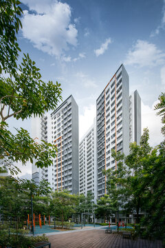 HDB with Fitness Corner at Bukit Batok West, Singapore