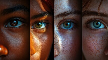 Diverse Representation of Skin Tones in Student Portraits