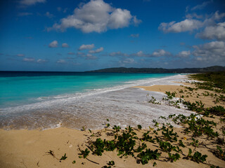 Waves on the beach at Sandy Point Beach