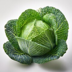 Obraz premium cabbage isolated on white