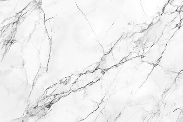 Fototapeta premium A seamless white marble texture with subtle gray veining, creating an elegant and luxurious surface, perfect for backgrounds