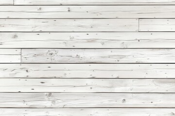 Obraz premium A seamless whitewashed wooden plank background with subtle wood grain textures