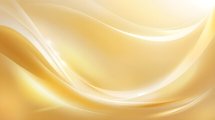 Abstract Golden Glow Background