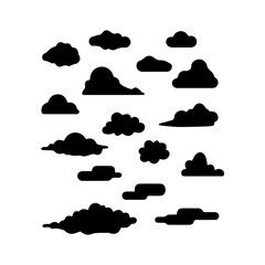 clouds vector design element icon logo