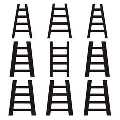  Simple Ladder Icons for Various Design 