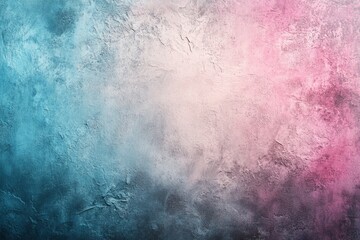 Obraz premium Pink and blue grunge wall texture creating a beautiful colored and textured background for design