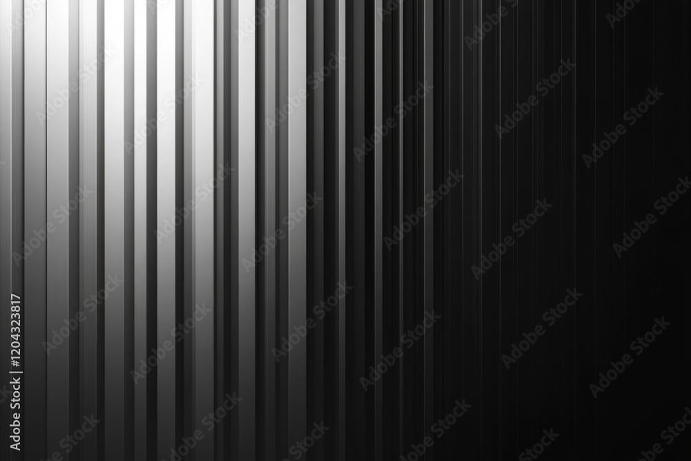 Aufkleber gradient background composed of vertical parallel stripes ranging from gray to black