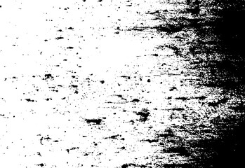 Fototapeta premium Black and white paints texture background brushes