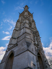 Vue panoramique de la Tour Saint-Jacques &agrave; Paris