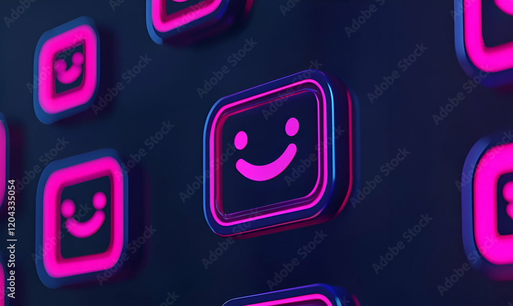 Poster digital feedback dashboard, an interactive interface displaying user reviews and ratings with engagi