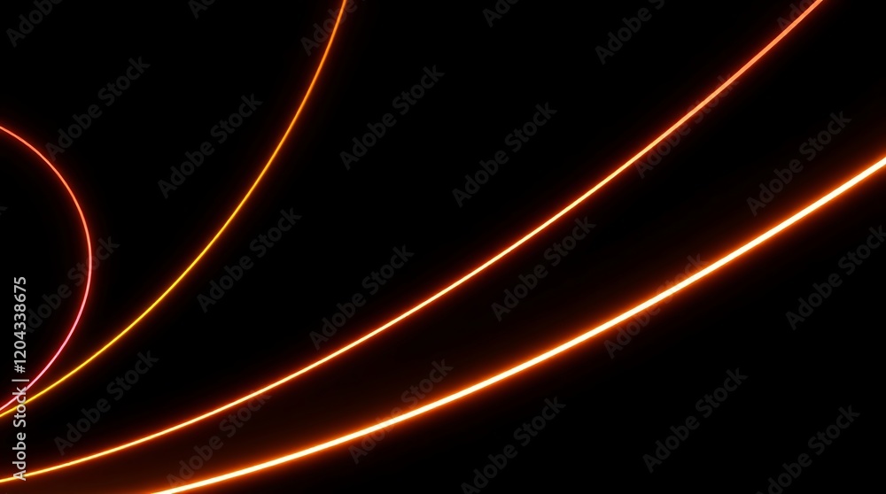 Aufkleber neon colored gradient in upward-angled parallel lines against a textured black background. a texture