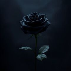 rose on black || Black as Night || Darkness Blooms 