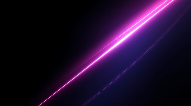 Neon colored gradient in upward-angled parallel lines against a textured black background.  a textured black background. elegant movement infrared spectrum. glowing neon moving high-speed wave lines