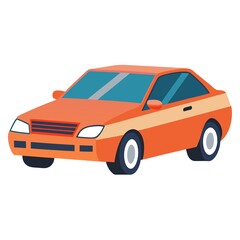 Fototapeta premium classic car vintage car illustration vehicle