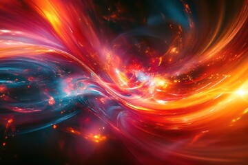 Obraz premium Abstract Light Patterns Create abstract designs using light patterns and reflections.