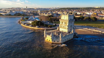 Torre de belem Lisboa, monumento histórico, Rio tejo