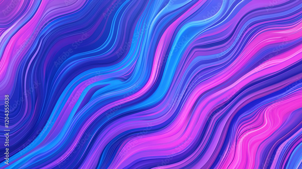 Poster vibrant abstract ai data representation, a colorful visual interpretation of artificial intelligence