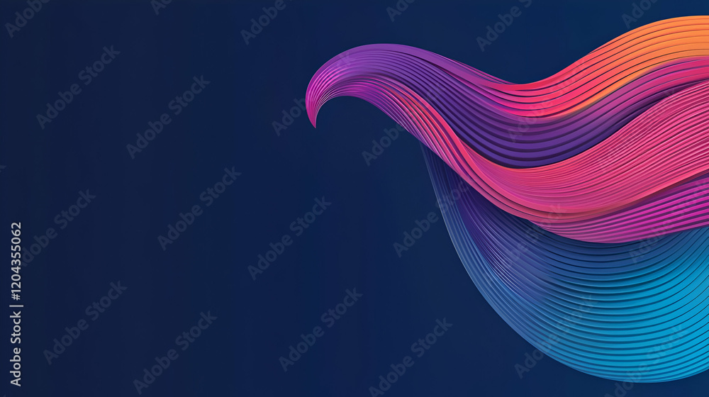 Poster vibrant abstract ranking, a colorful and dynamic depiction of hierarchical structures, showcasing en