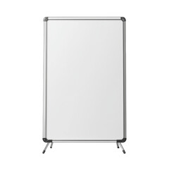 Blank Sign Board for Custom Displays and Advertisements Isolated on transparent background