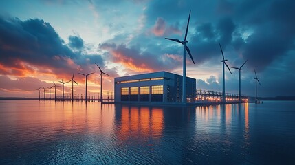 Cutting-Edge Renewable Energy Infrastructure Blending Innovation and Sustainability