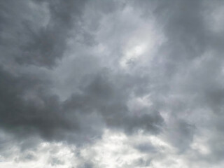 Sky and Rain Clouds over Rochester City of England UK