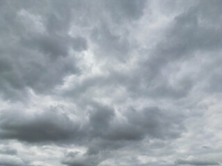 Sky and Rain Clouds over Rochester City of England UK