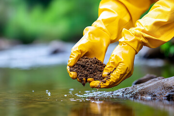 Local Volunteers Working to Remove PFAS While Assessing Health Risks in a Community Stream