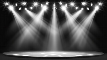 Stage Lights Illumination: Spotlight on Performance