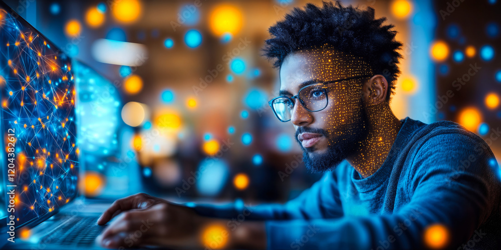 Poster ai-driven solutions for remote workforce management enhancing productivity and privacy