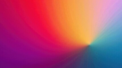 Obraz premium Vibrant Swirl of Hues A Spectrum of Colors Radiating from a Central Point, Creating a Dynamic and Energetic Abstract Background Ideal for Design Projects and Visual Presentations