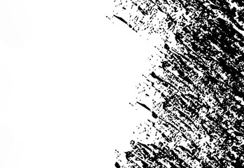 Paints black and white texture brush background