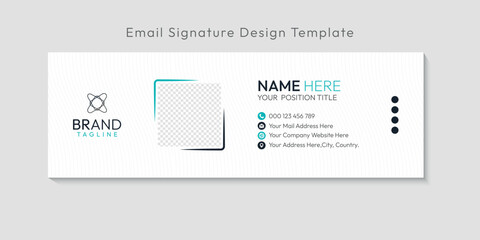 Minimal Email Signature Design Template