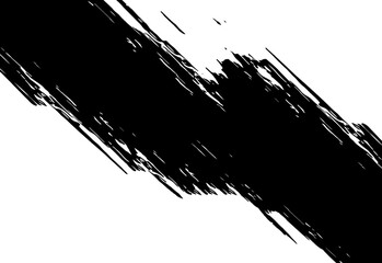 Black and white paints texture background brushes