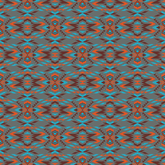 American tribal ethnic native pattern seamless.Traditional Navajo,Aztec,Apache,Southwest and Mexican style fabric pattern.Abstract vector motif pattern.For fabric,clothing,blanket,woven,wrap,decorate.