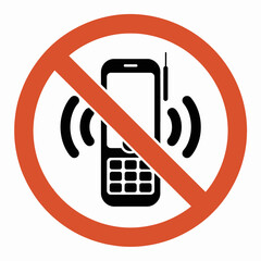 no, mobile, phones, sign, icon, symbol, restriction, warning, prohibition, ban, communication, device, mobile phone, signal, signal-free, safety, rule, message, policy, stop, alert, caution, restricti