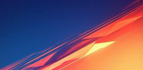 Abstract gradient background with aurora-inspired colors, flowing blue and red shades against a dark backdrop, dynamic and vibrant design.