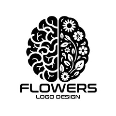 Flowers Vector Logo Design