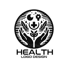Health Vector Logo Design