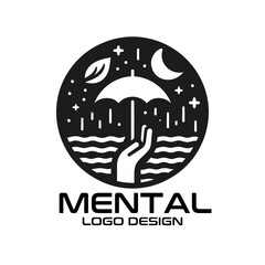 Obraz premium Mental Vector Logo Design