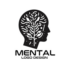 Mental Vector Logo Design