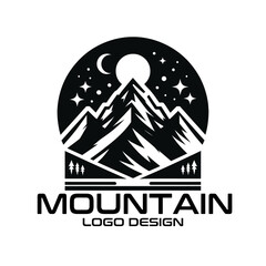 Mountain Vector Logo Design