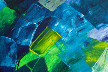 Detail of the Painting as a Background